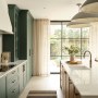 Kew Family Home | Green Kitchen | Interior Designers